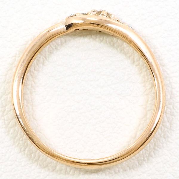 4℃ K10PG Diamond Ring - 10K Rose Gold Princess Cut Solitaire Engagement Ring for Women - Perfect for Proposals, Anniversaries & Special Occasions