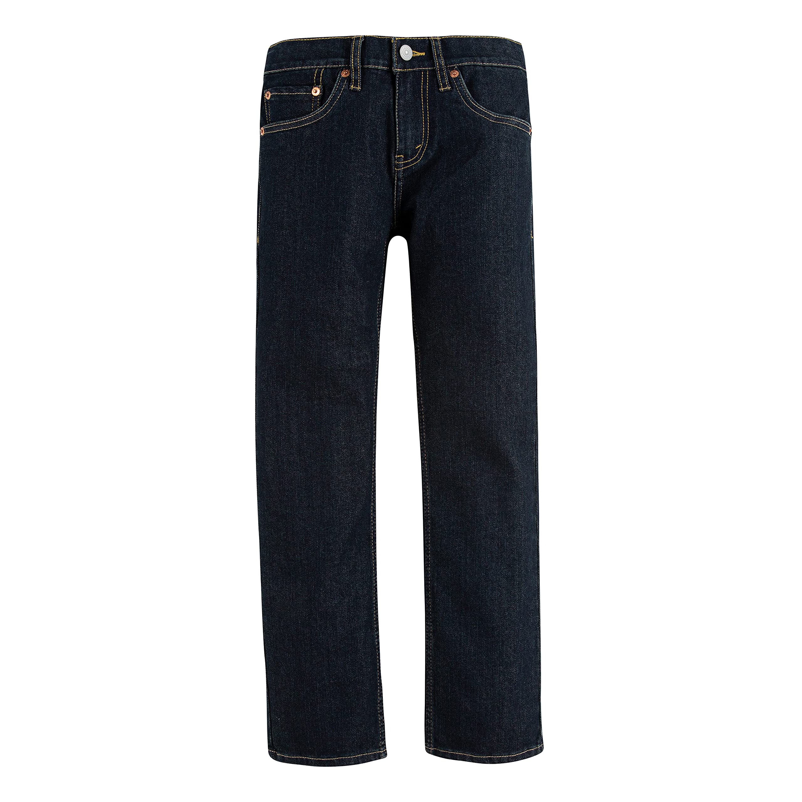 Levi's Boys' Straight Fit Jeans - Classic Denim Pants for Kids | Durable & Comfortable for School, Play & Everyday Wear