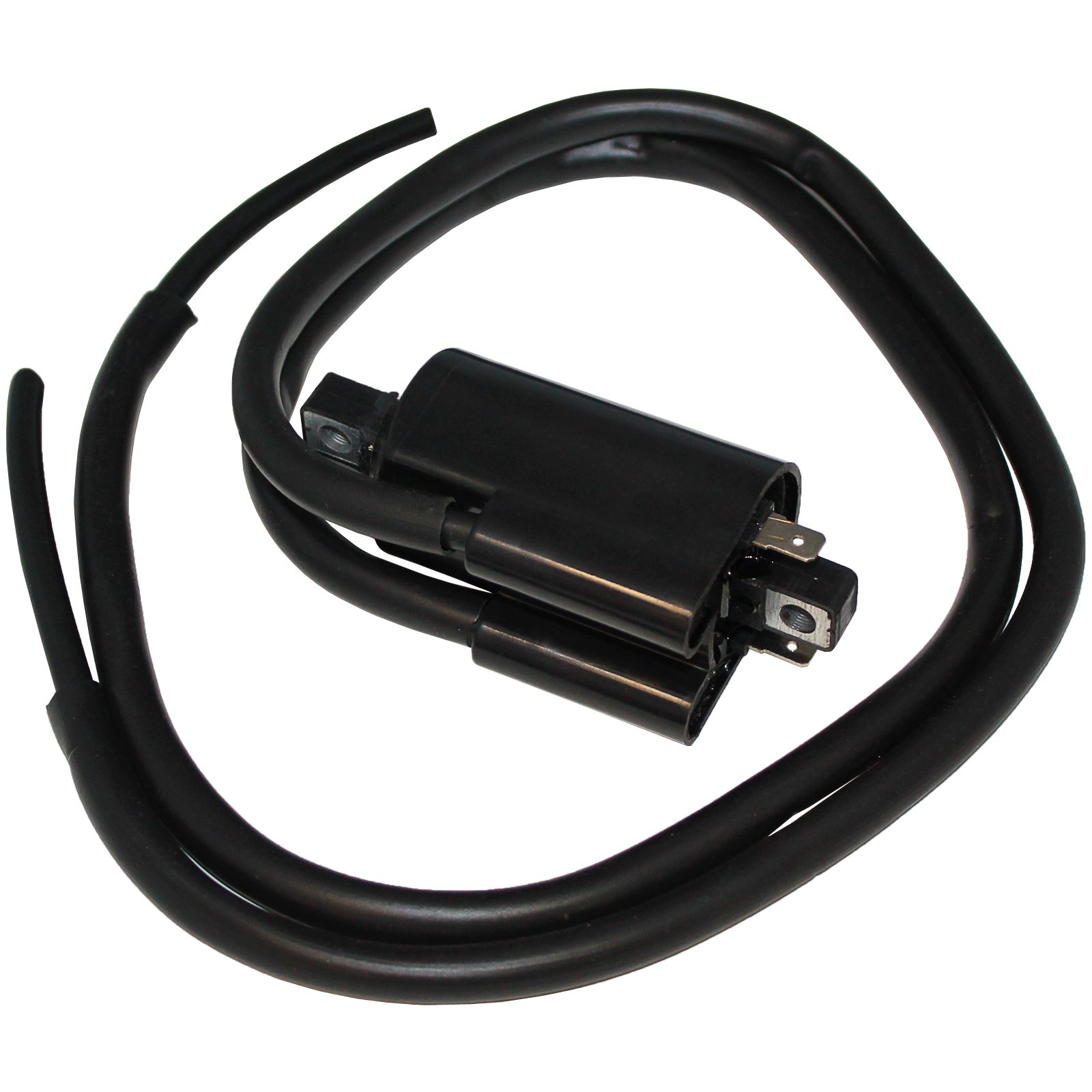 Caltric Rear Ignition Coil Compatible with Yamaha Road Star Warrior 1700 XV17P XV1700P 2002-2004 - High Performance Motorcycle Replacement Part for Smooth Engine Operation & Reliable Starts