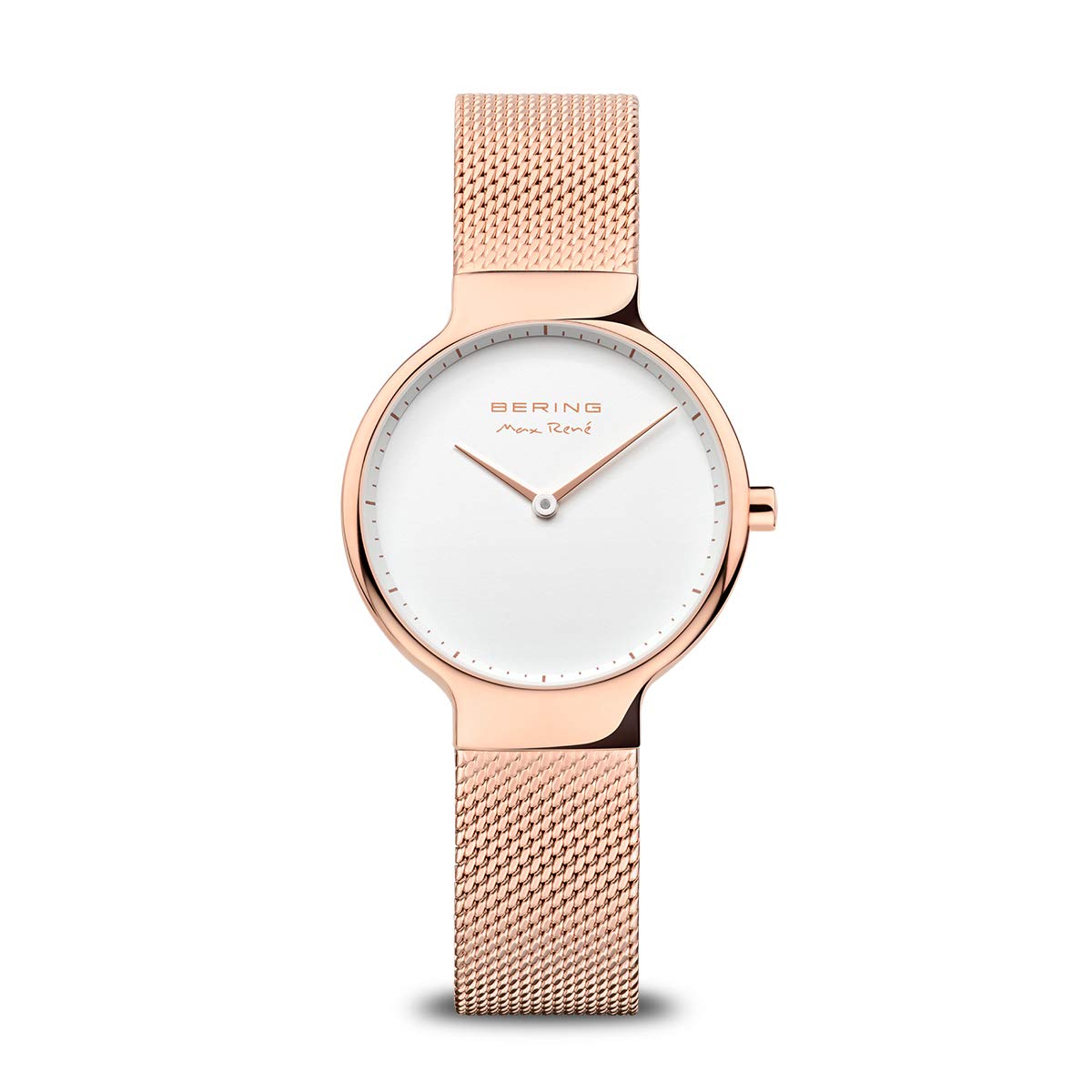 BERING Women's Analog Quartz Watch - Max René Collection, Stainless Steel Strap & Sapphire Crystal (Model 15531-364) | Elegant Timepiece for Business, Formal Events & Everyday Wear