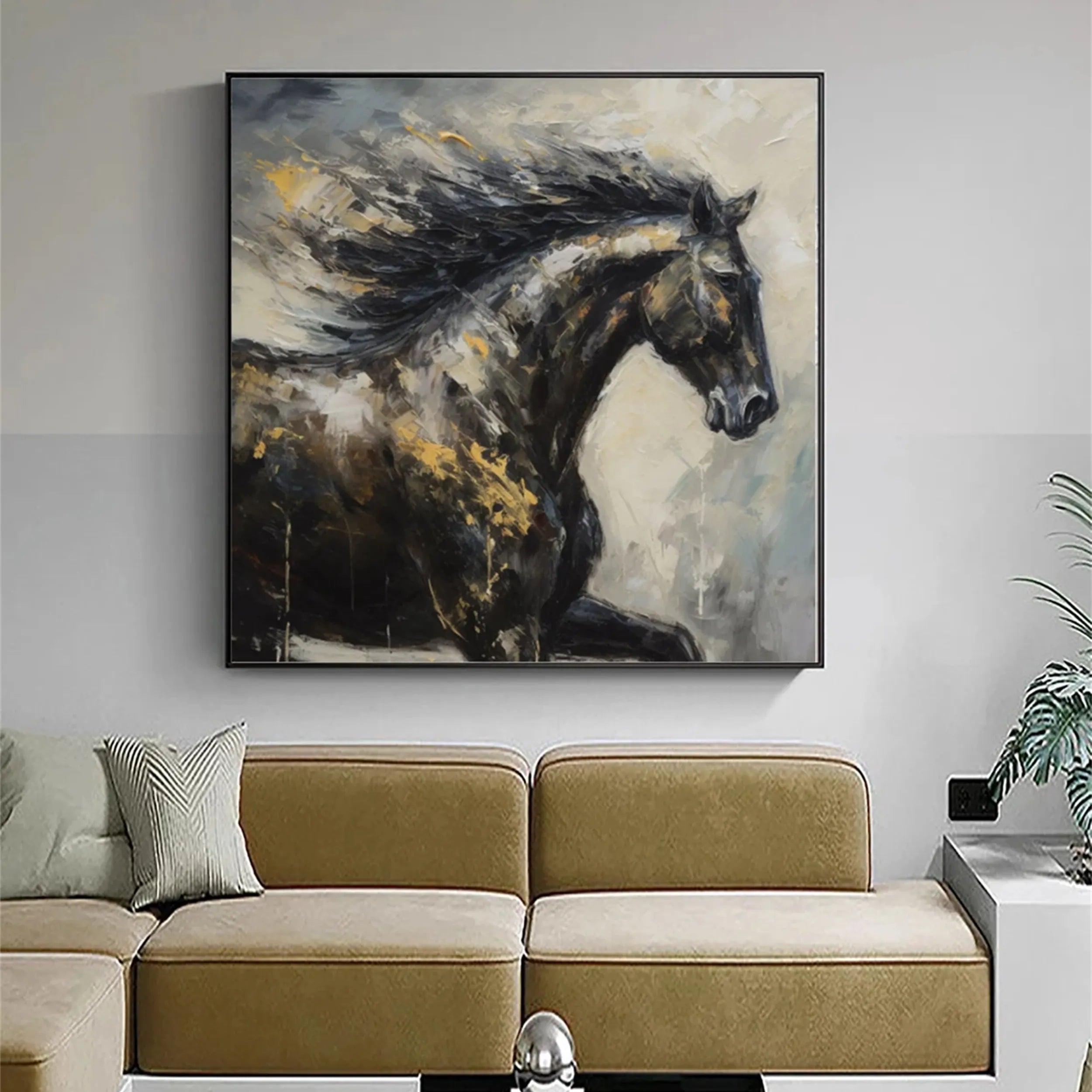 Animal Art Painting #AP045 - Handmade Canvas Wall Decor for Living Room, Bedroom & Office - Wildlife & Nature Inspired Artwork