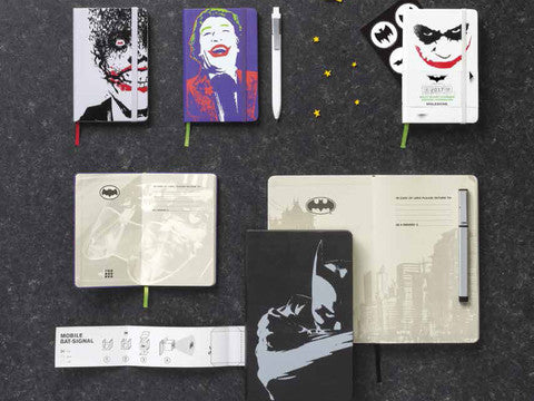 Moleskine Batman 18-Month Weekly Planner & Notebook - Limited Edition Superhero Collection - Perfect for Work, School, and Gift Giving