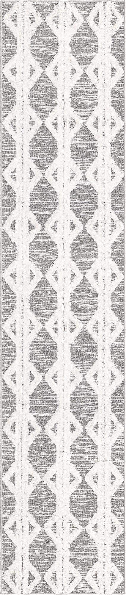 Sabrina Soto Casa Collection 12 Ft Runner Rug - Soft Gray Hallway & Entryway Runner - Non-Slip Durable Indoor Rug for High Traffic Areas | Perfect for Living Room, Bedroom, Kitchen Runner