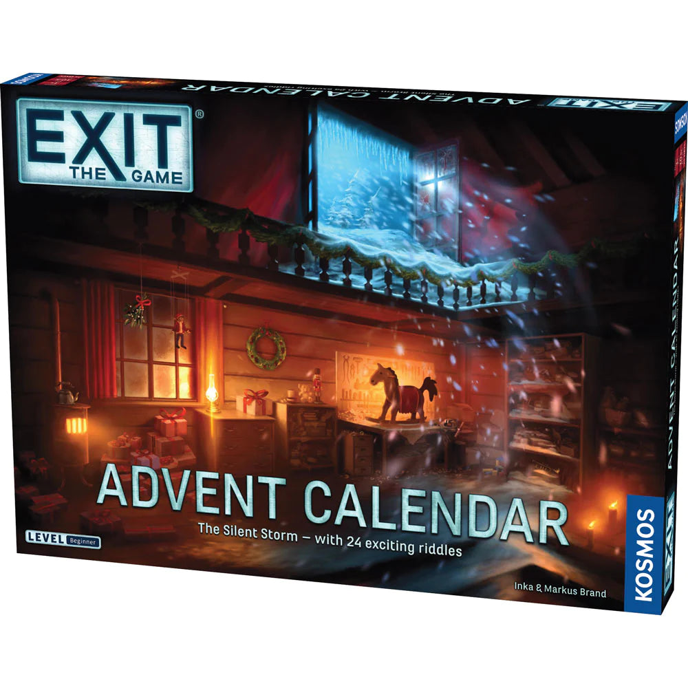 Exit Advent Calendar: The Silent Storm - Escape Room Puzzle Game for Adults & Teens | Perfect for Holiday Parties & Family Game Nights