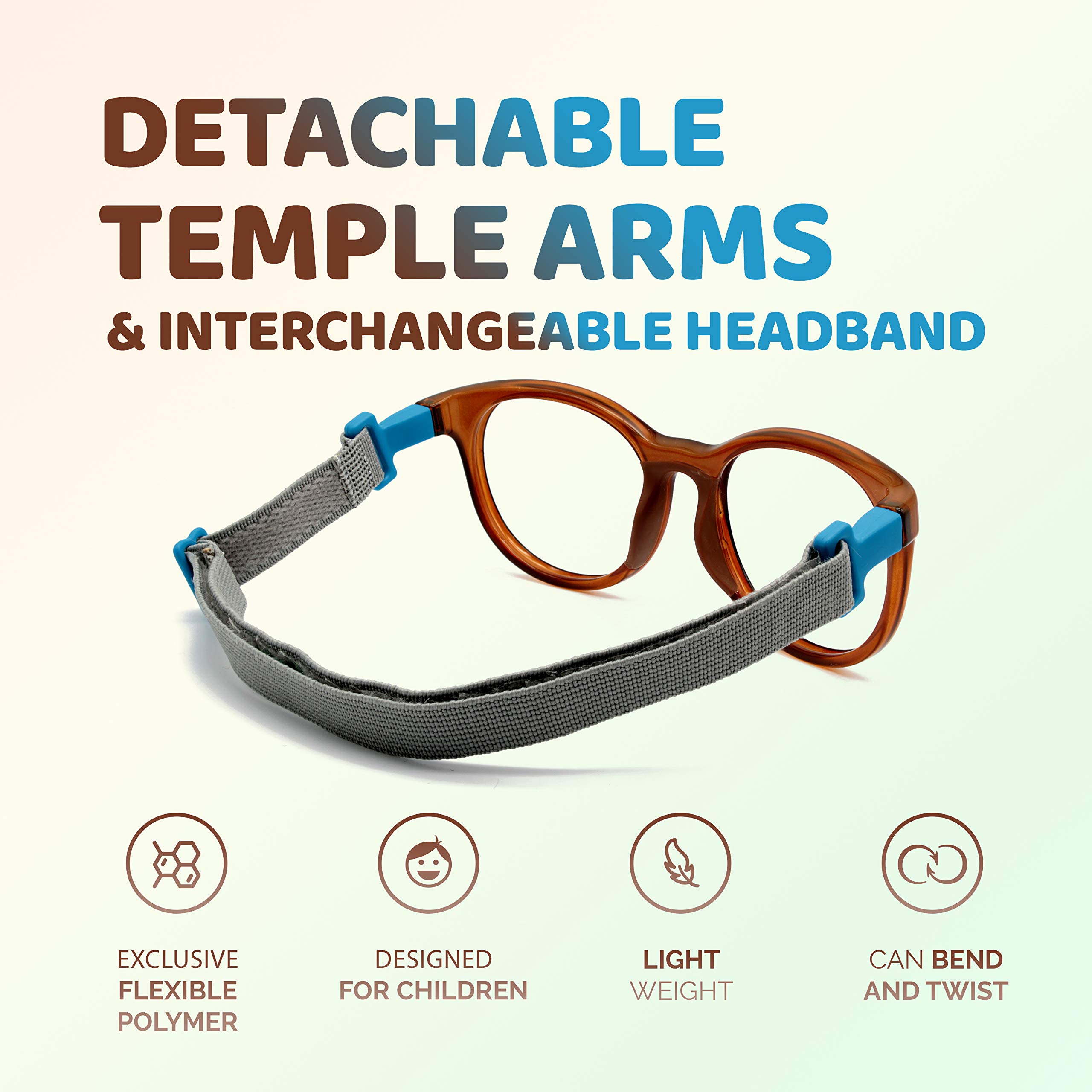 Unbreakable Kids Glasses 3011 - Flexible & Durable Children's Eyewear for Boys & Girls - Perfect for School, Sports and Everyday Wear