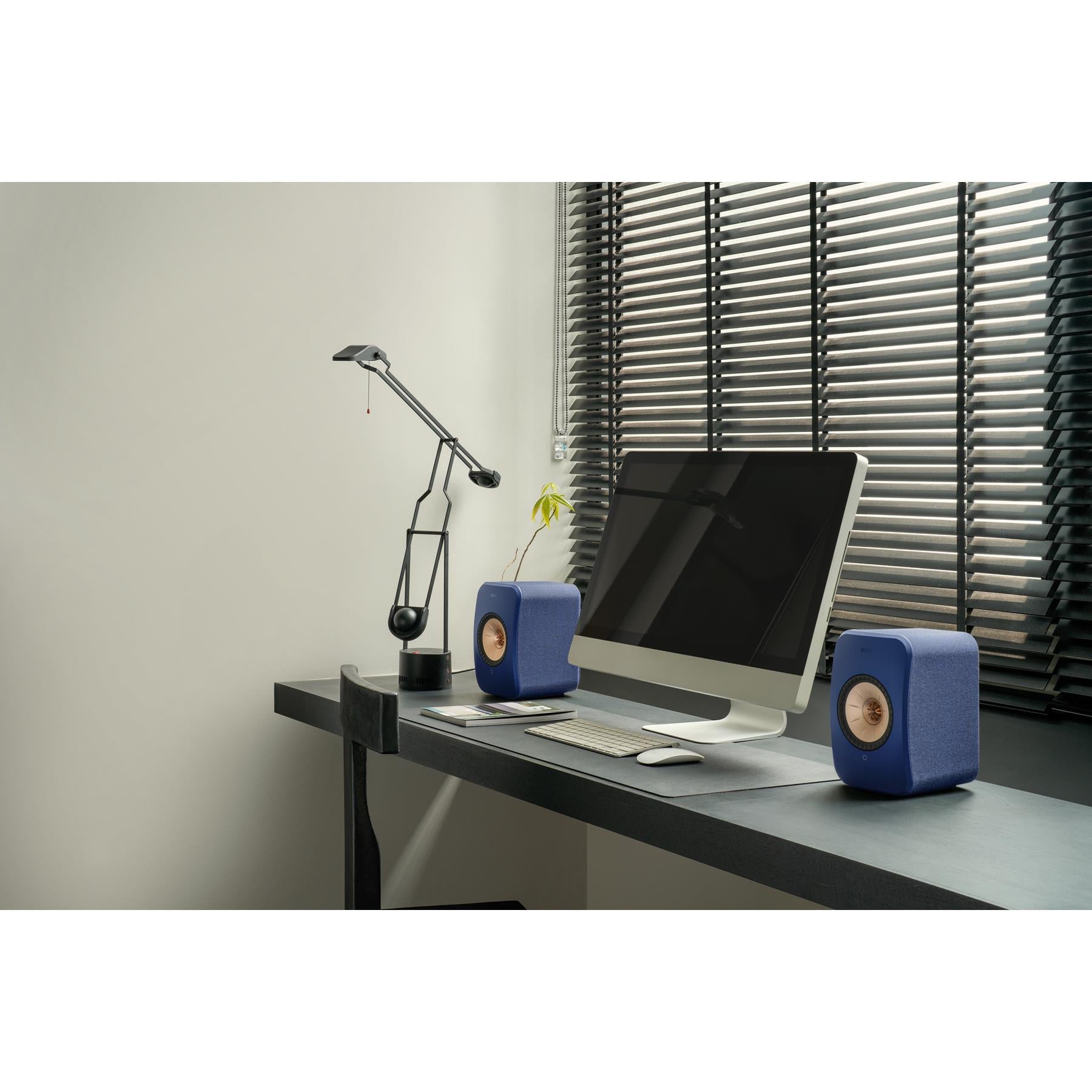KEF LSX II Wireless HiFi Speakers - Premium Bluetooth Bookshelf Speakers with High Resolution Audio for Home Theater & Music Listening