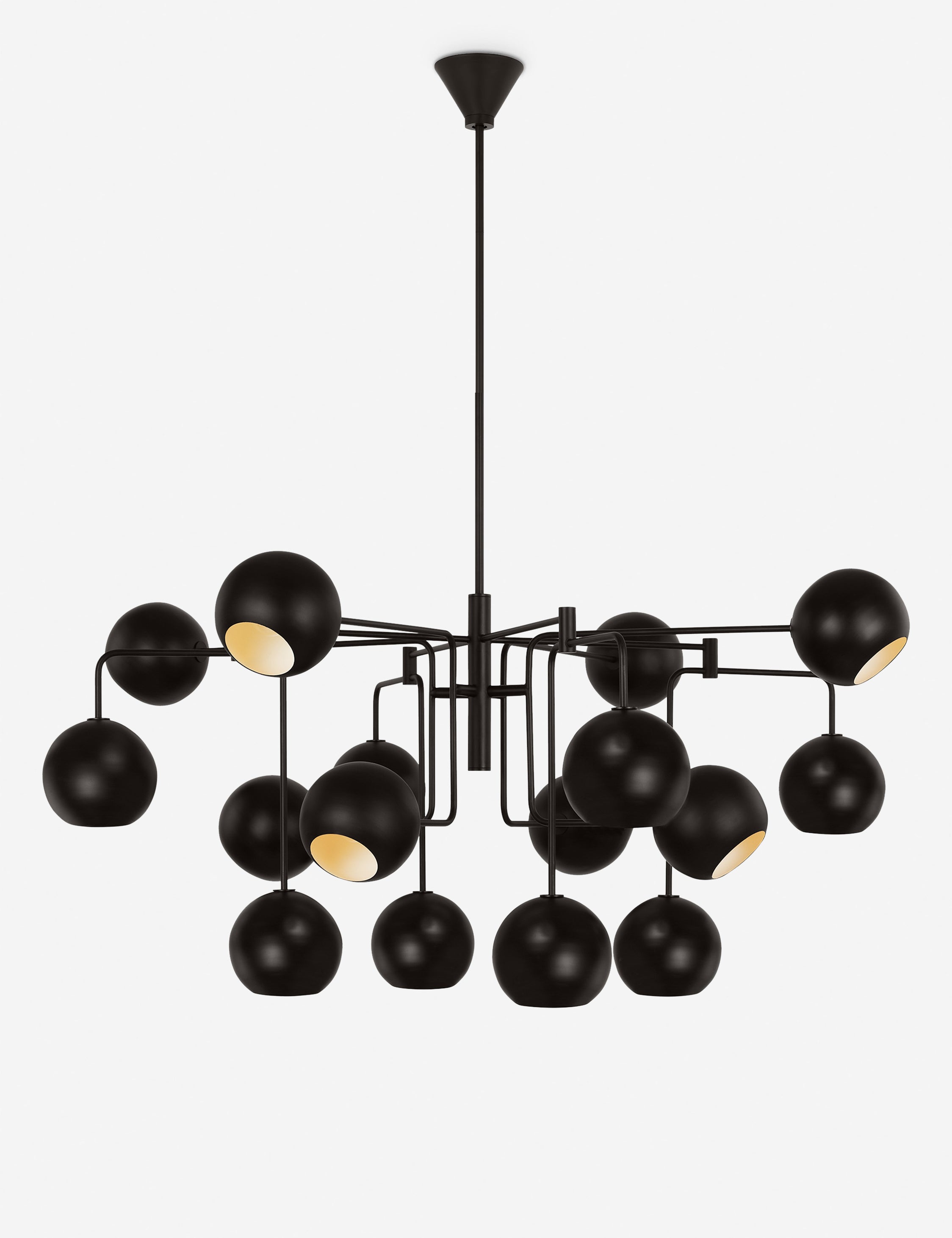Chaumont Large Chandelier by Christiane Lemieux - Elegant Crystal Ceiling Light Fixture for Dining Room, Living Room & Bedroom Decor