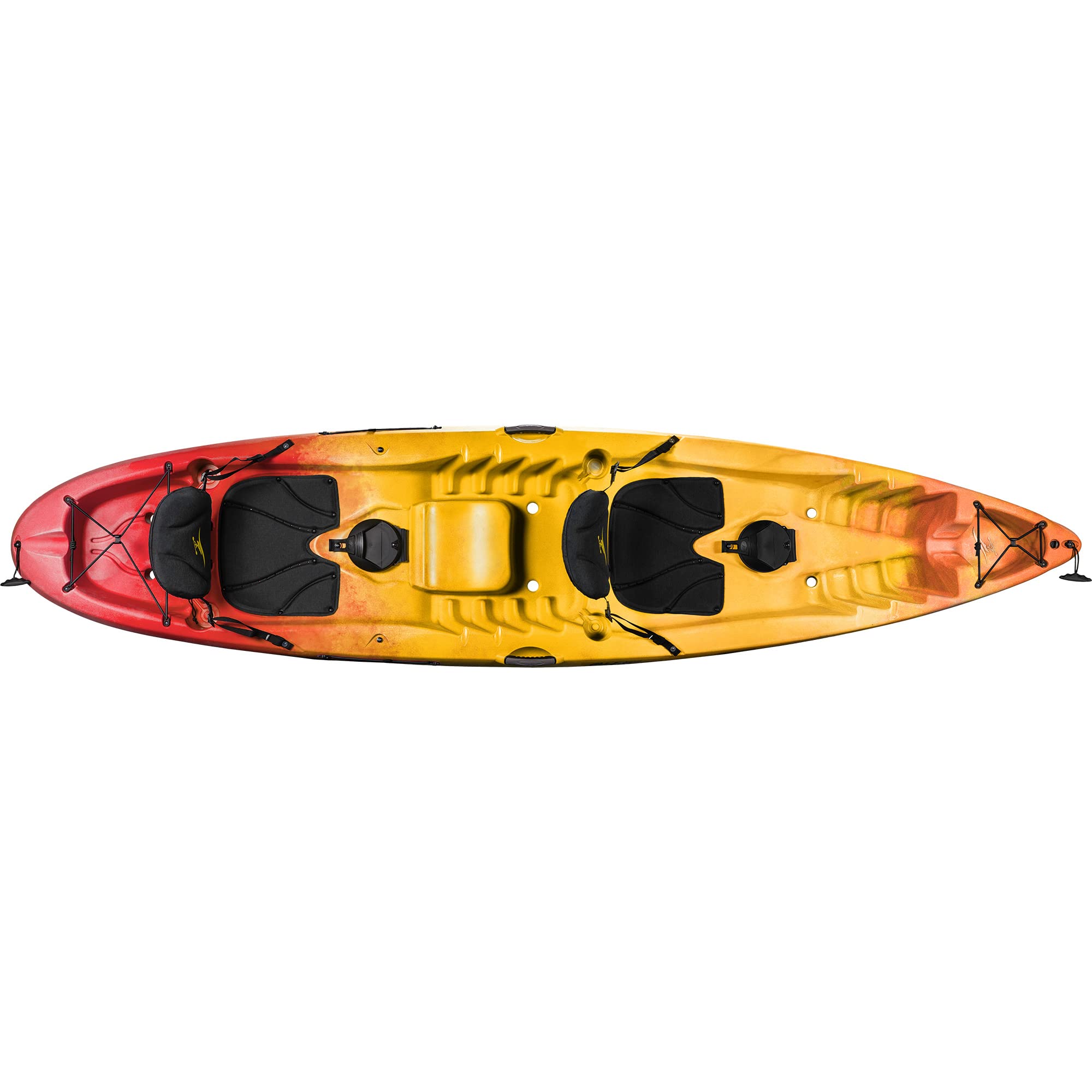 Old Town Ocean Kayak Malibu Two Tandem Kayak - 2-Person Sit-On-Top Fishing & Recreational Kayak with Paddles & Adjustable Seats | Perfect for Lakes, Rivers & Coastal Waters