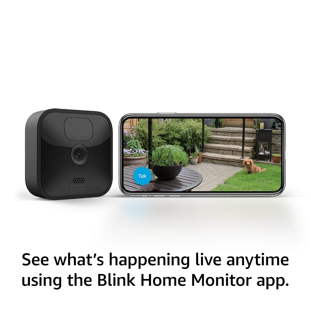 Blink Outdoor 3-Camera Security System with Sync Module - Wireless HD Smart Home Camera, 2-Year Battery Life, Motion Detection, Alexa Enabled - Perfect for Home, Garage & Backyard Surveillance