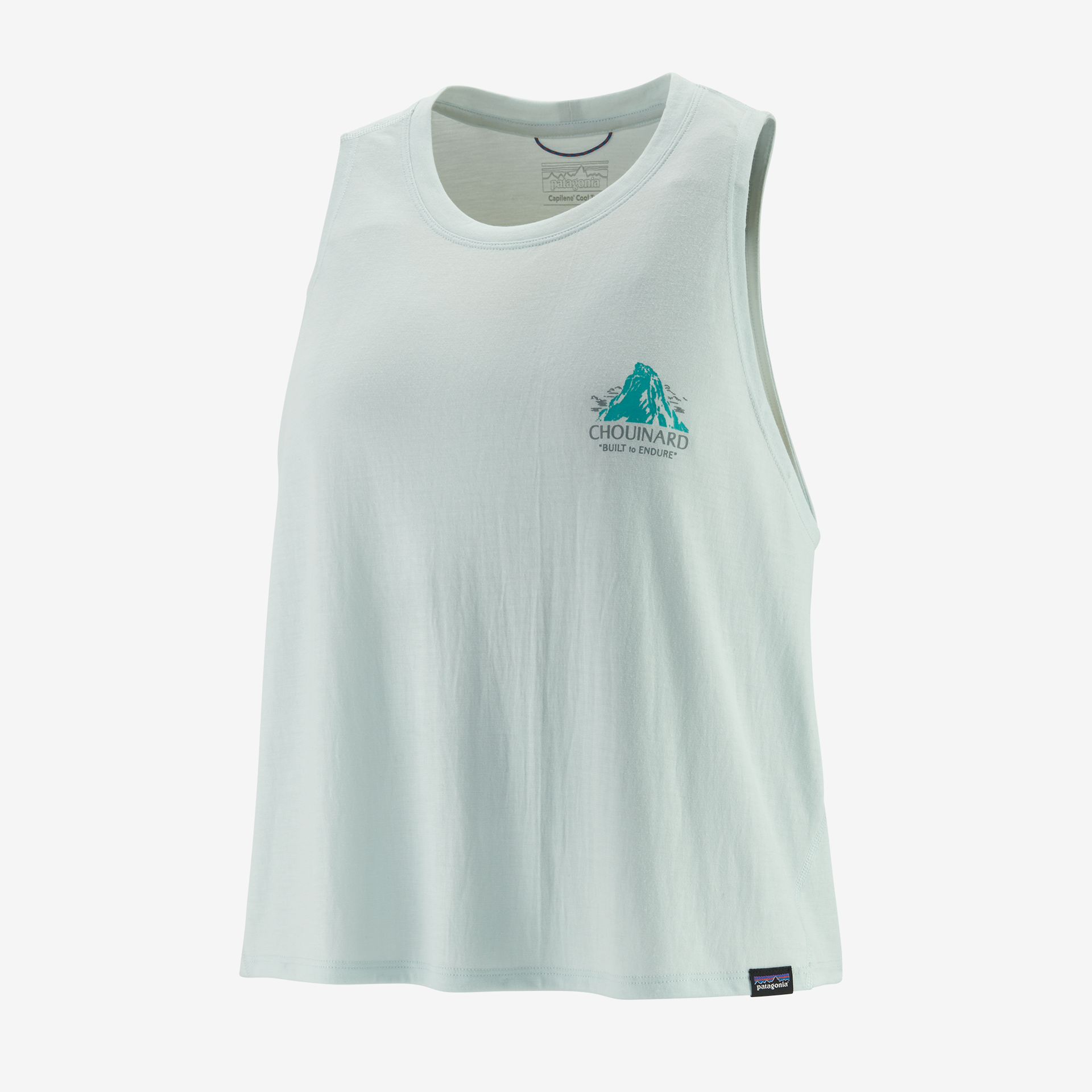 Women's Capilene® Cool Trail Cropped Tank Top - Breathable Quick-Dry Hiking & Running Shirt for Outdoor Adventures