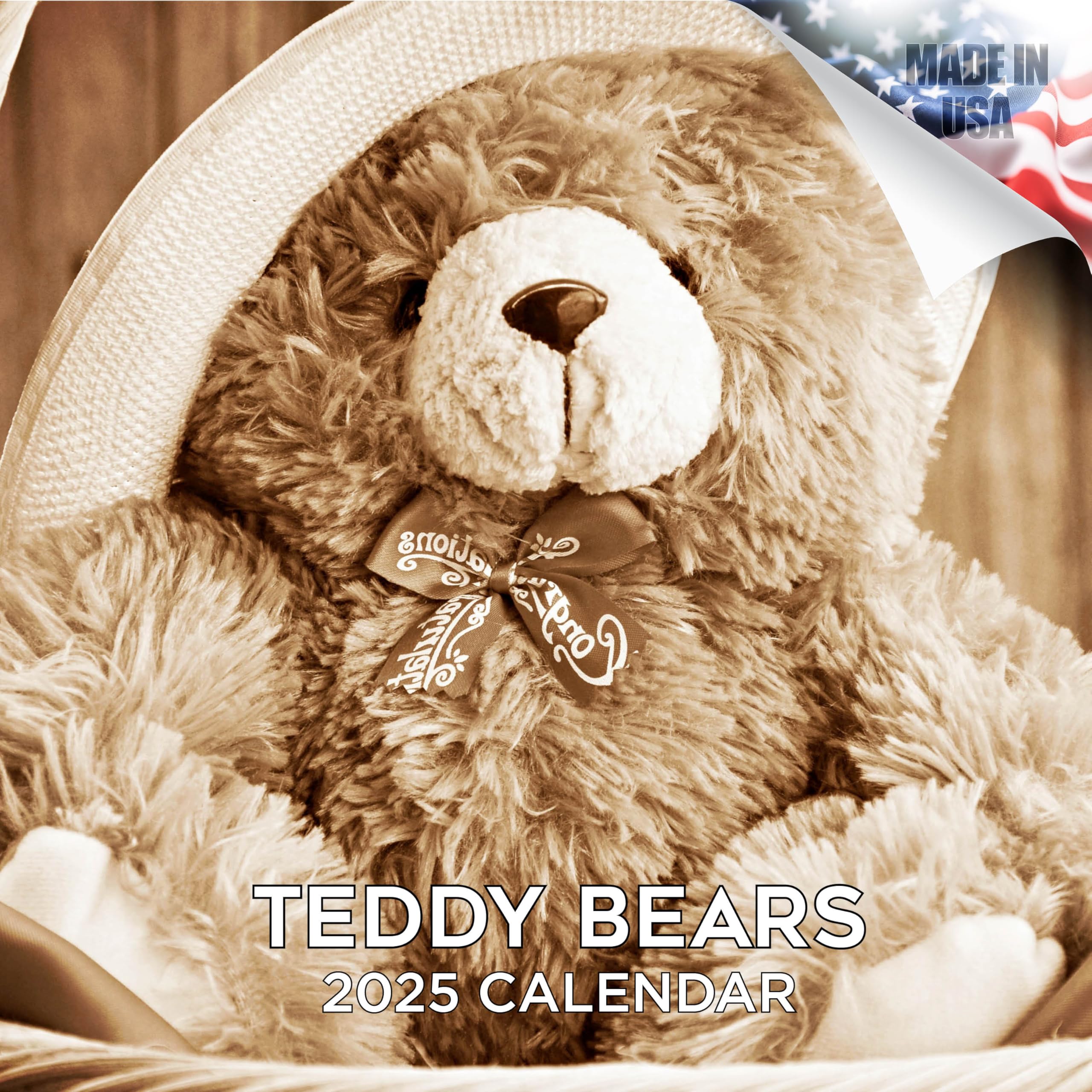 2024-2025 Teddy Bear Wall Calendar - 12