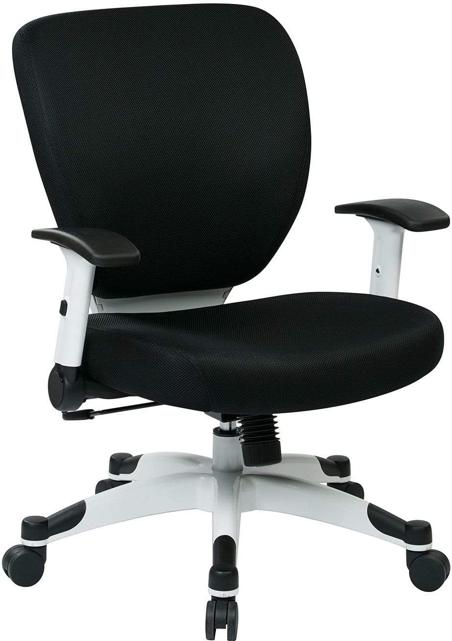 Office Star 5200W Ergonomic Fabric Mesh Office Chair with Fun Colors - Comfortable & Breathable for Home, Office, or Gaming Workspace