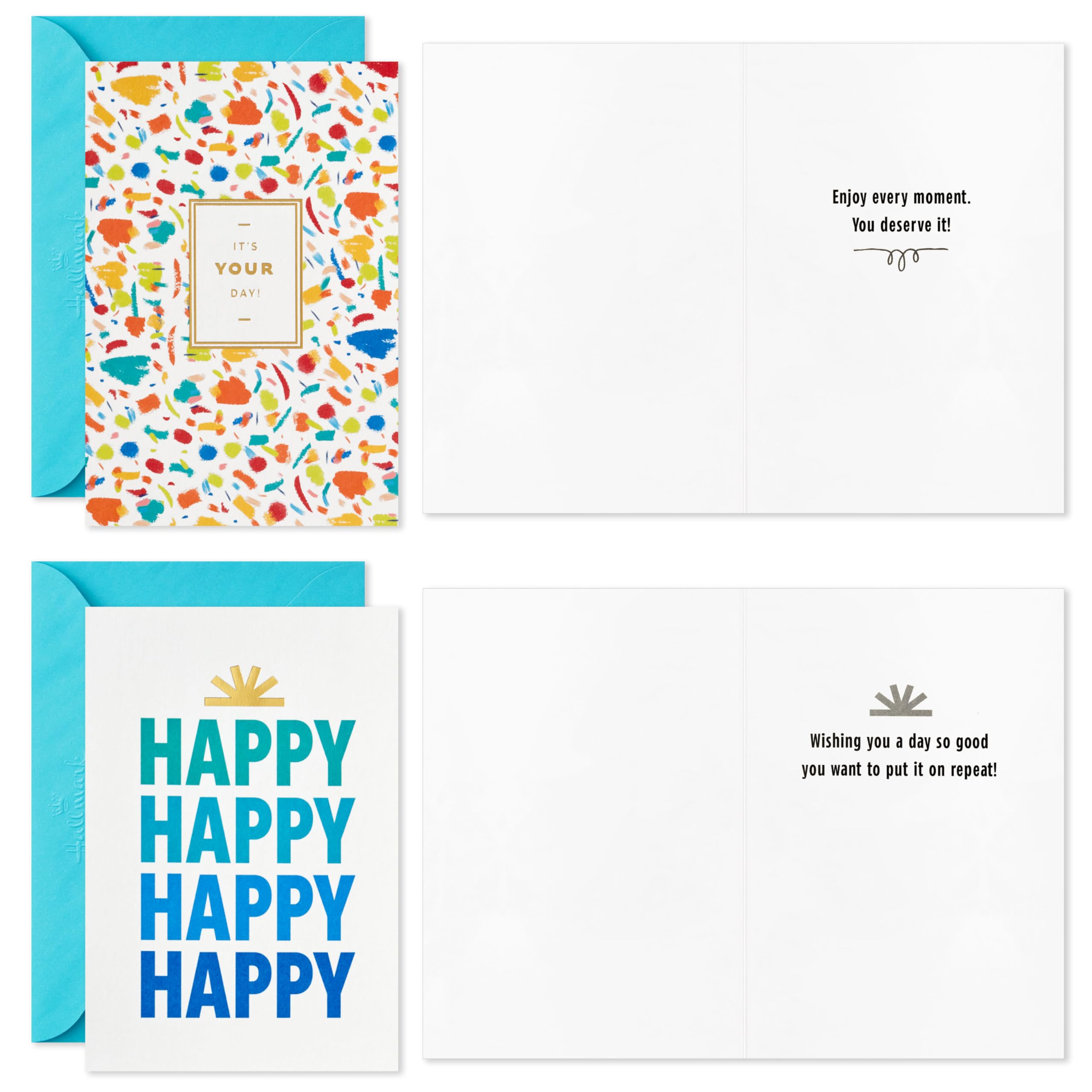 Hallmark Birthday Cards Assortment - 36 Premium Greeting Cards with Envelopes for All Occasions | Perfect for Parties, Celebrations & Special Events