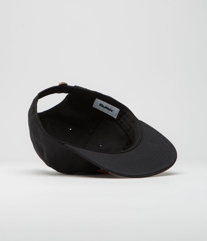 Butter Goods Cherub Cap - Black Snapback Hat for Men & Women | Streetwear Fashion, Hip Hop Style, Urban Outfits | Perfect for Casual Wear, Parties, and Daily Outings