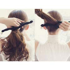 Hair Donut Bun Maker - Magic Sponge Curler for Easy Hairstyling, Twist & Braid Tool - Perfect for Updos, Ponytails & Formal Events