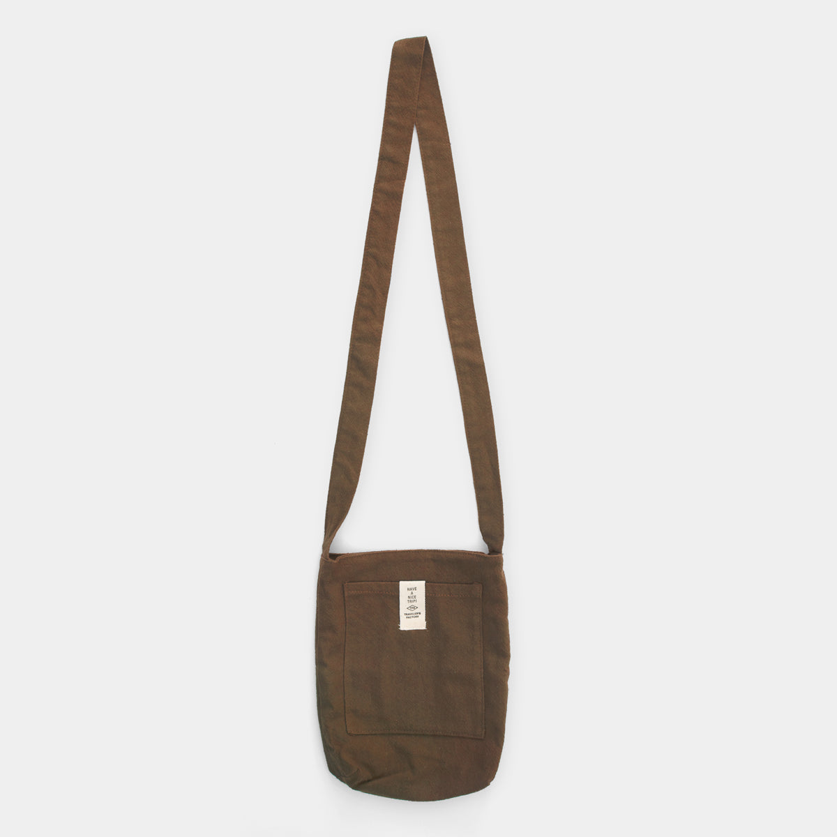 TRAVELER'S COMPANY Traveler's Factory Sacoche Brown Bag - Stylish & Functional Crossbody Pouch for Travel, Work & Everyday Use