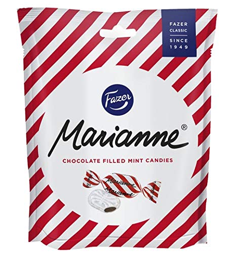 Fazer Marianne Peppermint Candy - 18 Packs (220g Each) | Refreshing Mint Treats for Office, Home & Gifts | Bulk Candy for Parties & Holidays