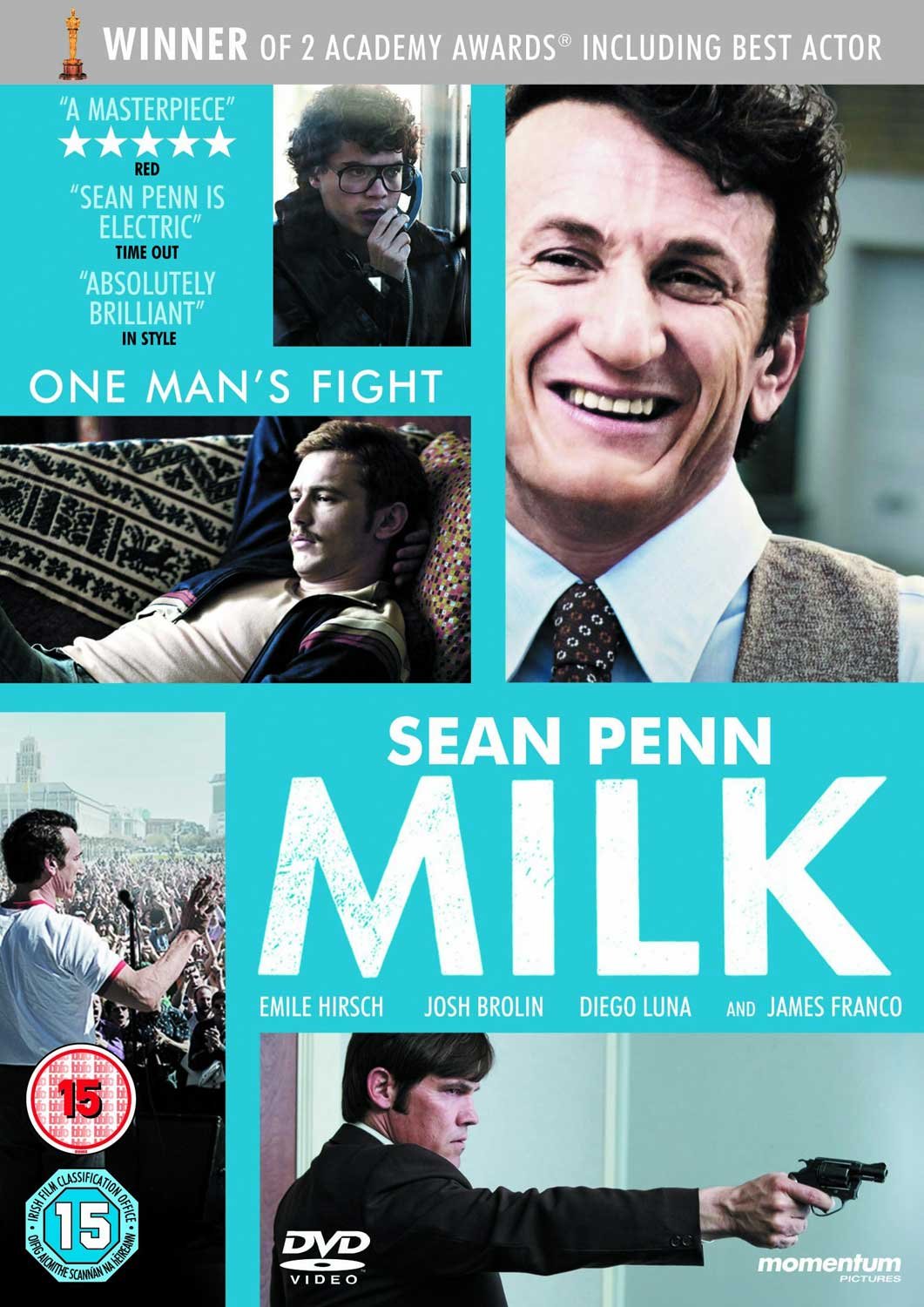 Milk DVD (2008) - Award-Winning Biographical Drama Starring Sean Penn - Perfect for Movie Nights & History Enthusiasts