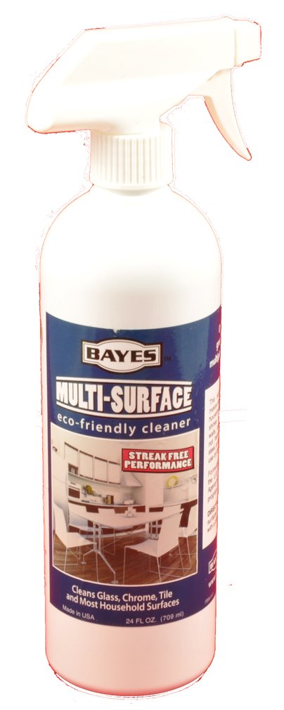 Bayes Multi-Surface Cleaner Spray - All-Purpose Cleaning Solution for Kitchen, Bathroom, Floors & More | Safe for Countertops, Tiles & Appliances | Fresh Scent & Streak-Free Finish