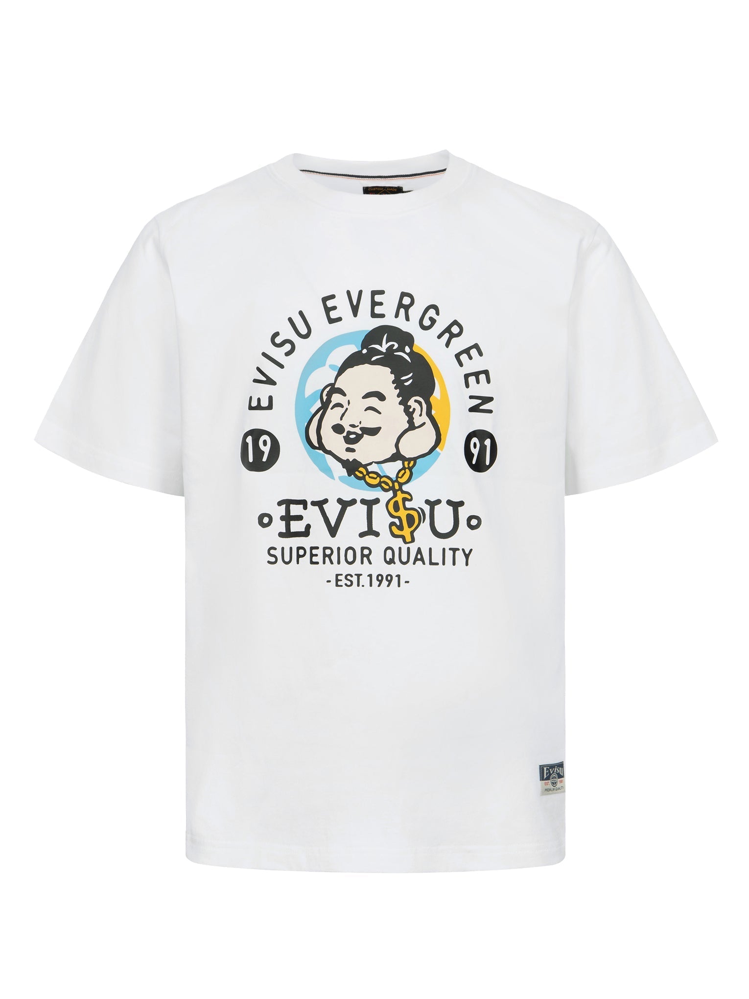 Playful Godhead Print Regular Fit T-Shirt for Men - Comfortable Cotton Casual Tee for Everyday Wear, Street Style & Graphic Fashion