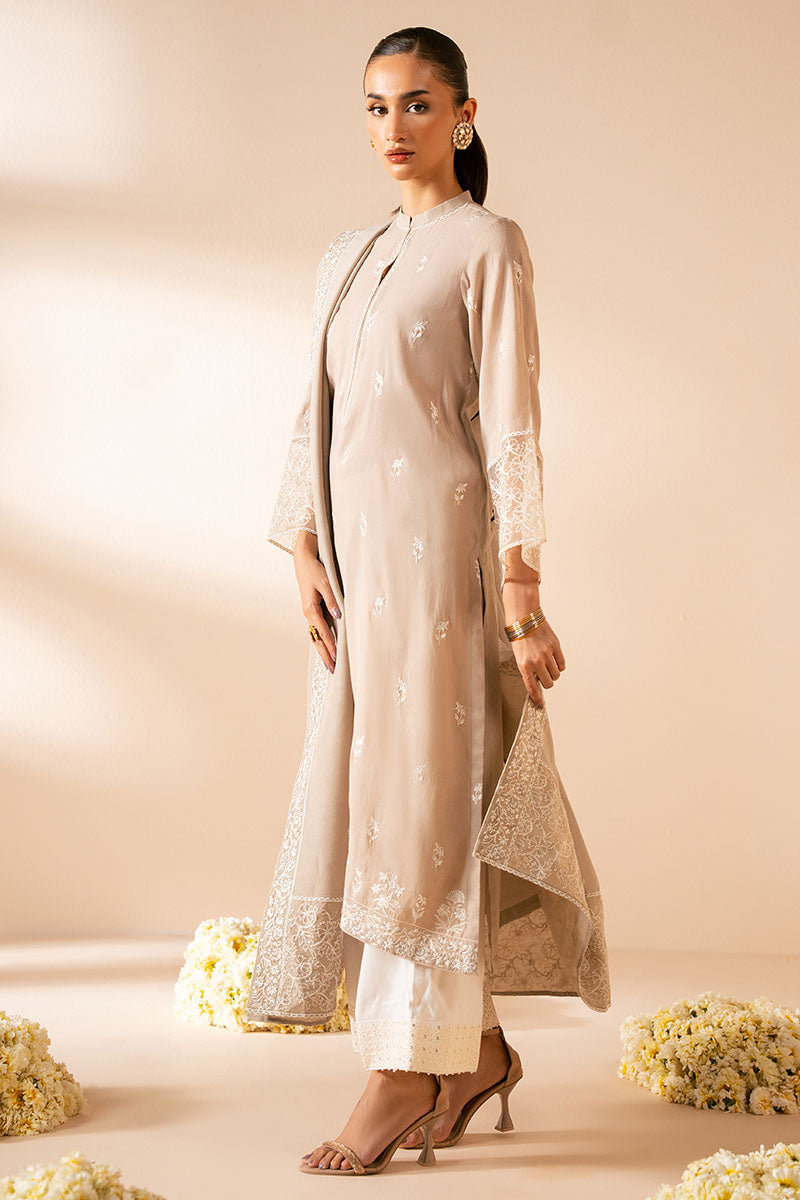 Elegant Muted Mirage 2-Piece Set (Shirt & Dupatta) for Women – Perfect for Weddings, Parties & Festive Occasions