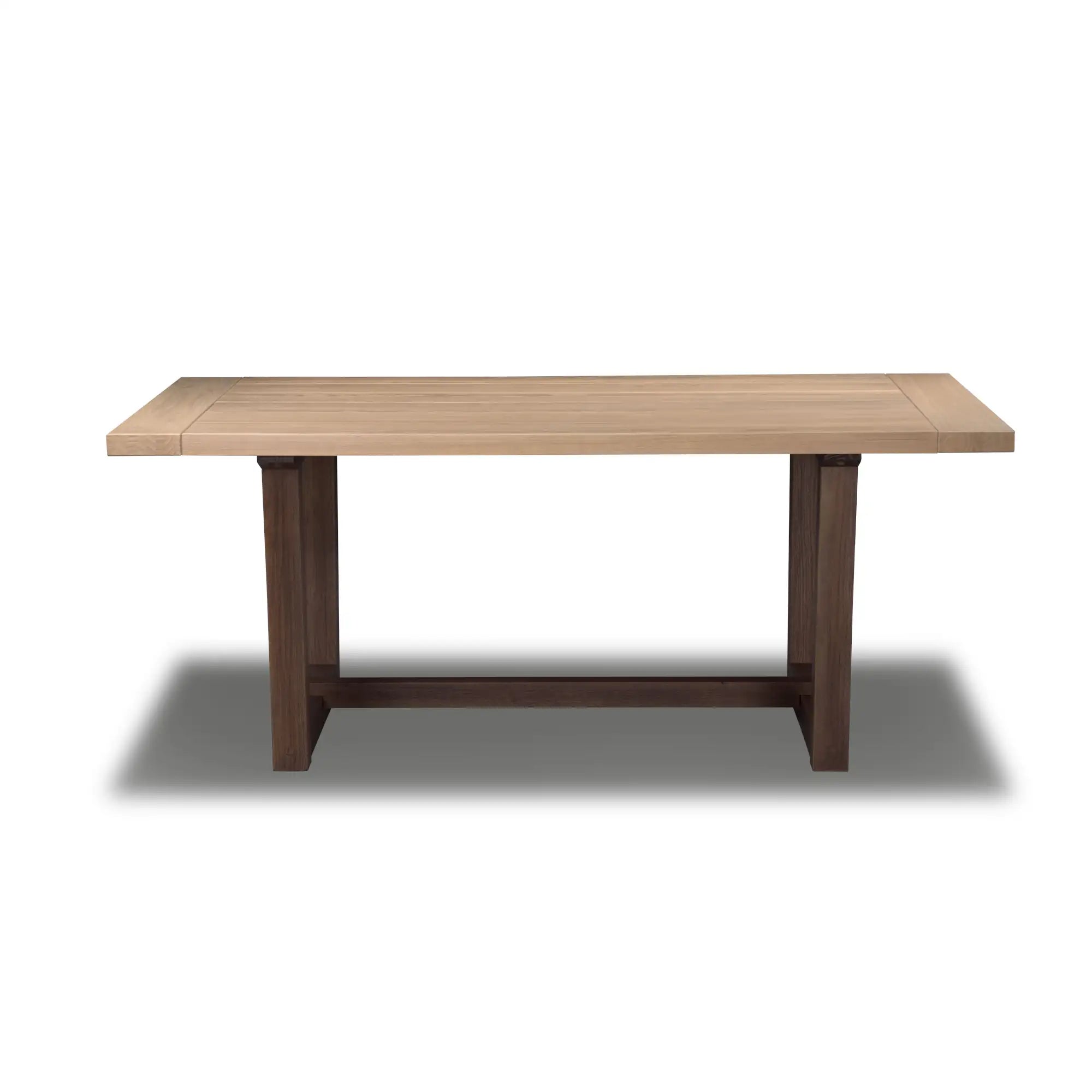 Customizable Cascais 72-Inch Modern Dining Table - Extendable Wooden Table for 8-10 People - Perfect for Family Gatherings & Dinner Parties
