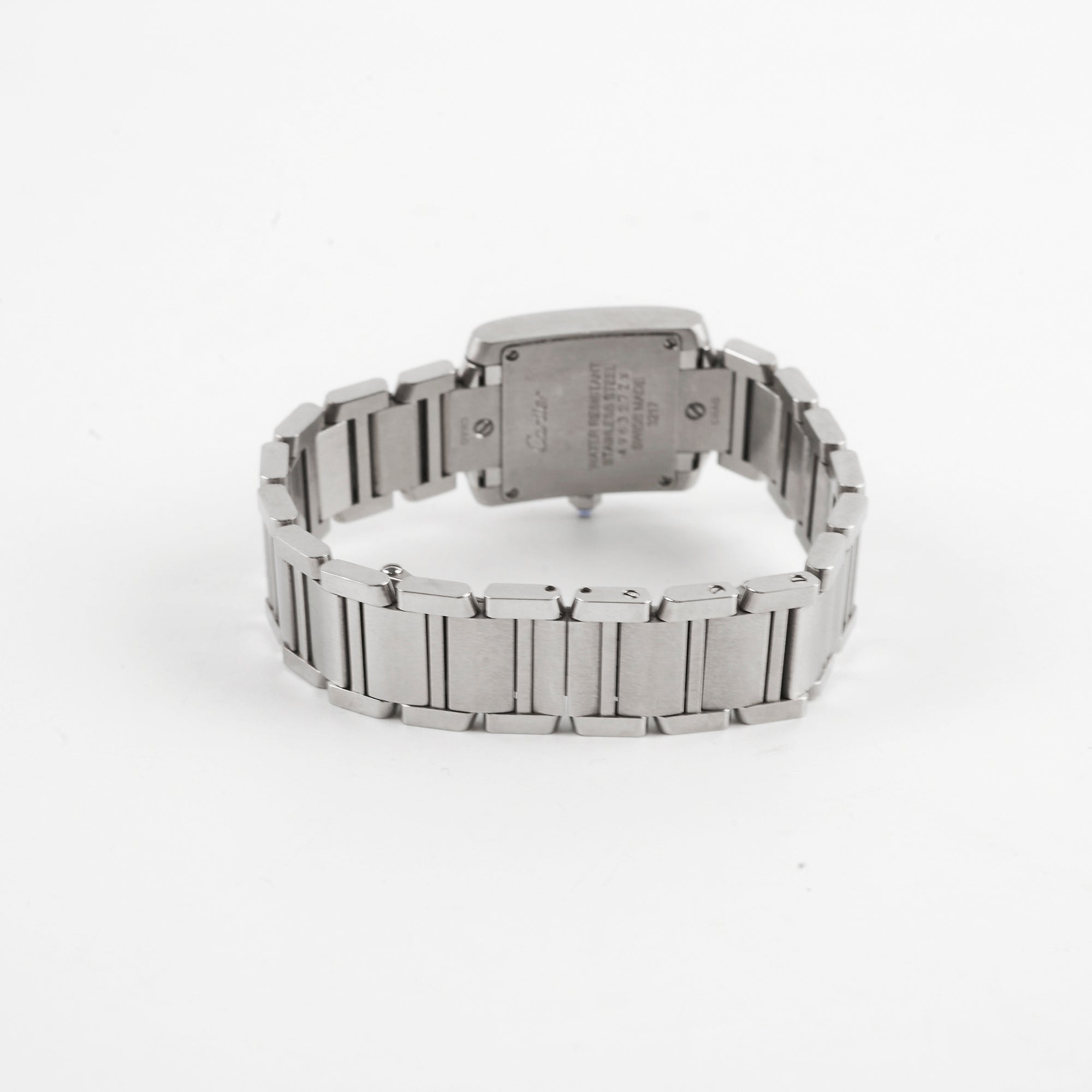 Cartier Ladies Tank Francaise 20mm Stainless Steel Quartz Watch - Luxury Dress Watch for Women, Perfect for Business, Party & Special Occasions