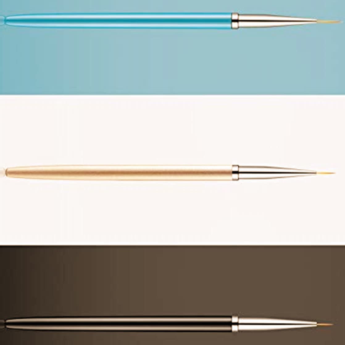 Professional Nail Art Brushes Kit - 10PCS Gel Polish Nail Design Painting Tools Set with Builder Gel Brush, Liner Brush & Dotting Pen for DIY Manicure & Salon Use | Perfect for Home Nail Care, Professional Nail Artists & Beauty Salons