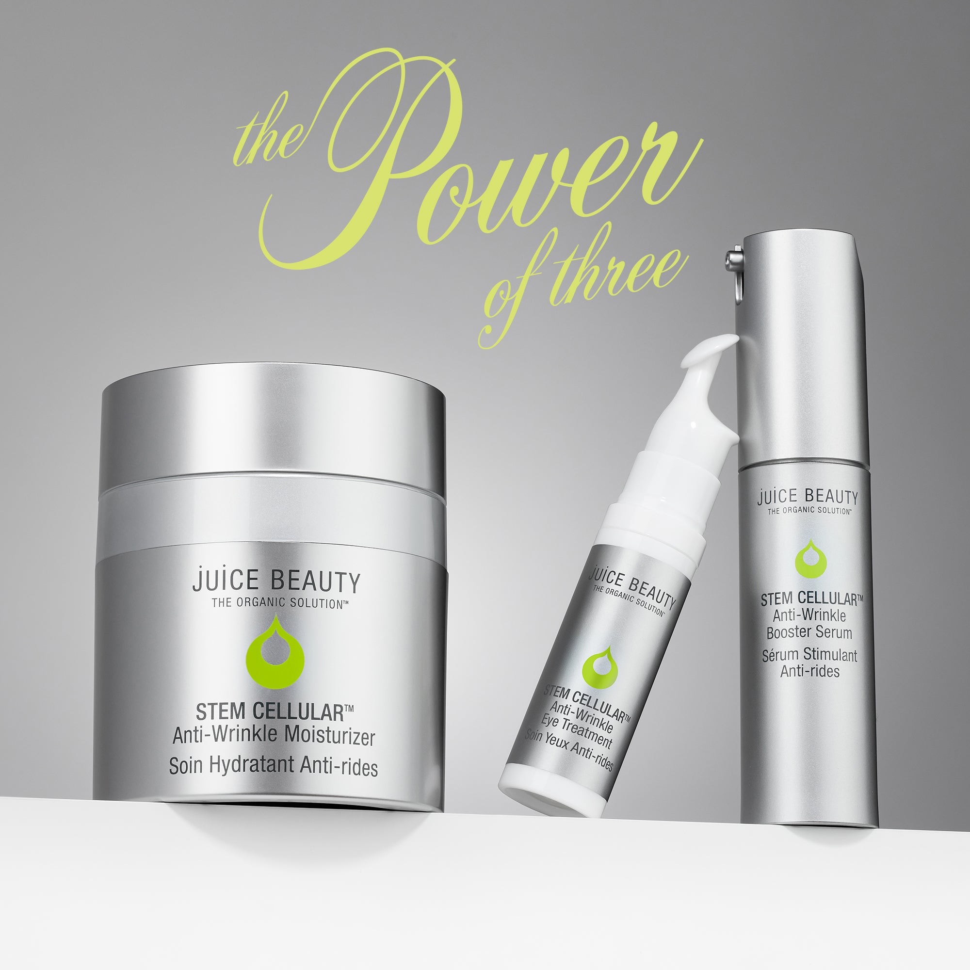 Anti-Wrinkle Cream Trio Set - Powerful 3-Step Wrinkle Reduction Treatment for Day & Night Use | Perfect for Daily Skincare Routine & Anti-Aging Care
