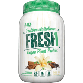 Ans Performance Fresh1 Vegan Protein Powder - Vanilla Chai Flavor, 907g | Plant-Based Protein Supplement for Smoothies, Baking & Post-Workout Recovery