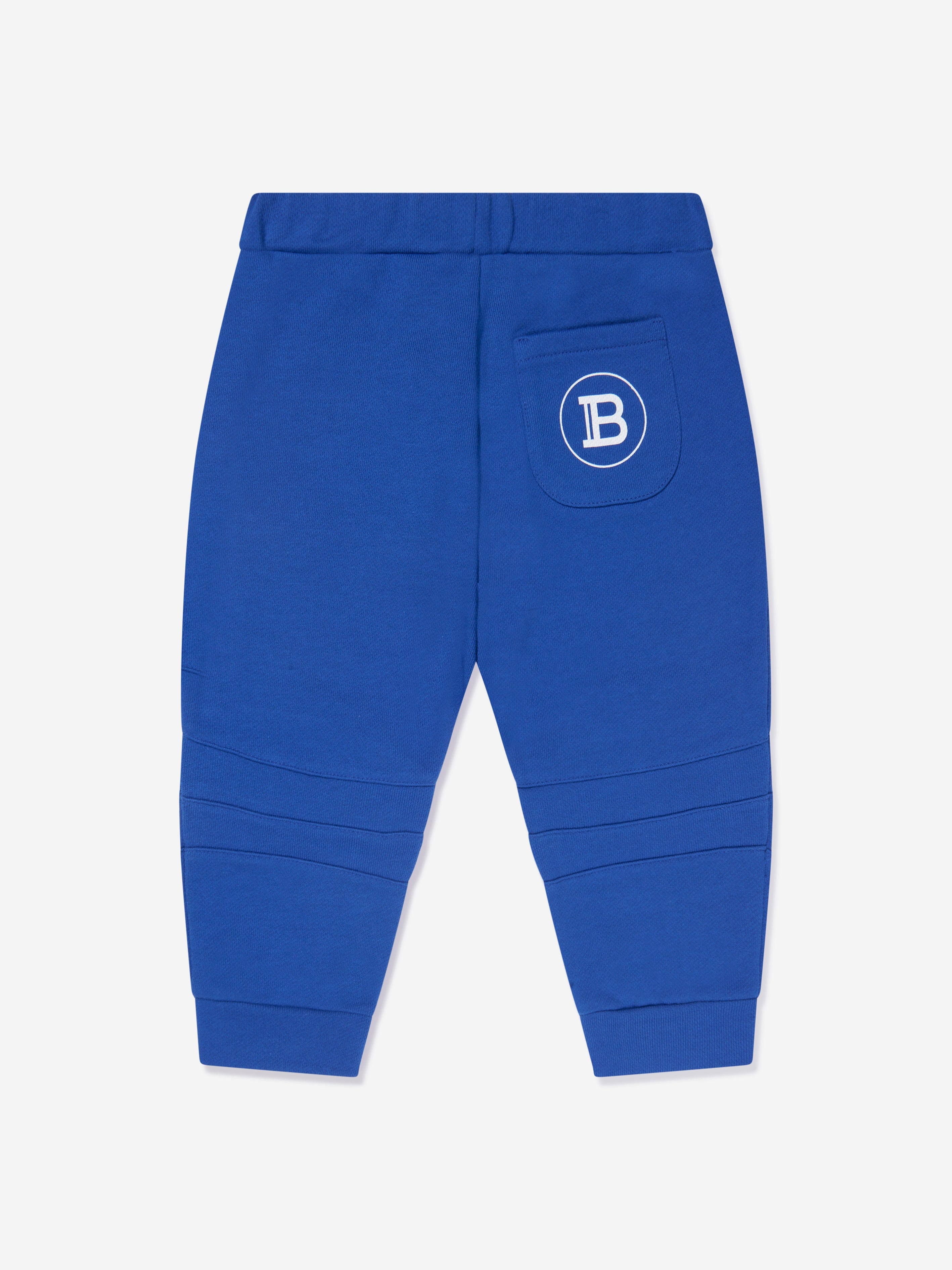 Balmain Baby Boys Logo Pocket Joggers - Stylish & Comfortable Toddler Pants for Playtime, Daycare & Casual Outings