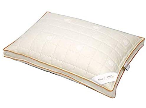 Premium Luxury Wool Pillow King Size - 100% Natural Merino Wool Bed Pillow for Ultimate Comfort & Support - Perfect for Allergy Relief, Side Sleepers & Cozy Bedroom Decor
