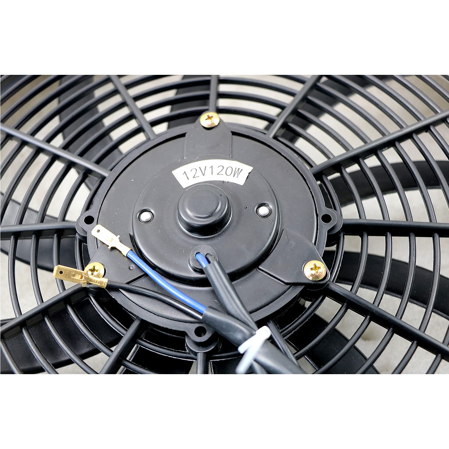 ECMRAD Aluminum Radiator Shroud with 12V 16