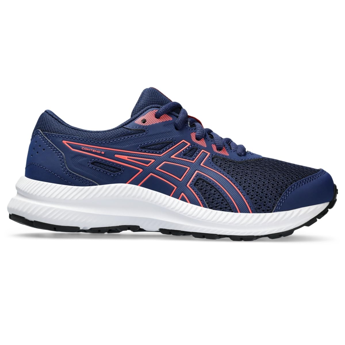 ASICS Kid's Contend 8 Grade School Running Shoes - Lightweight Athletic Sneakers for Boys & Girls - Perfect for School, Sports & Daily Activities