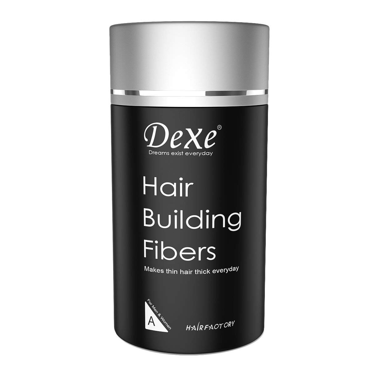 Best Hair Building Fibers for Thinning Hair - Instant Thickening Powder for Men & Women (Black, 22g) - Perfect for Daily Use, Special Occasions & Confidence Boosting