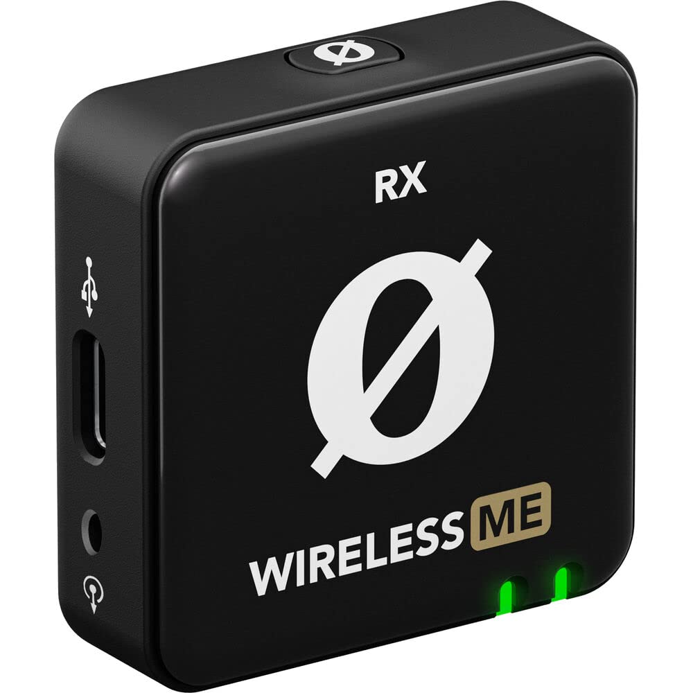 Rode Wireless ME Clip-on Wireless Microphone System for YouTube, Vlogging, Streaming & Interviews - Compact Lavalier Mic with Clear Audio