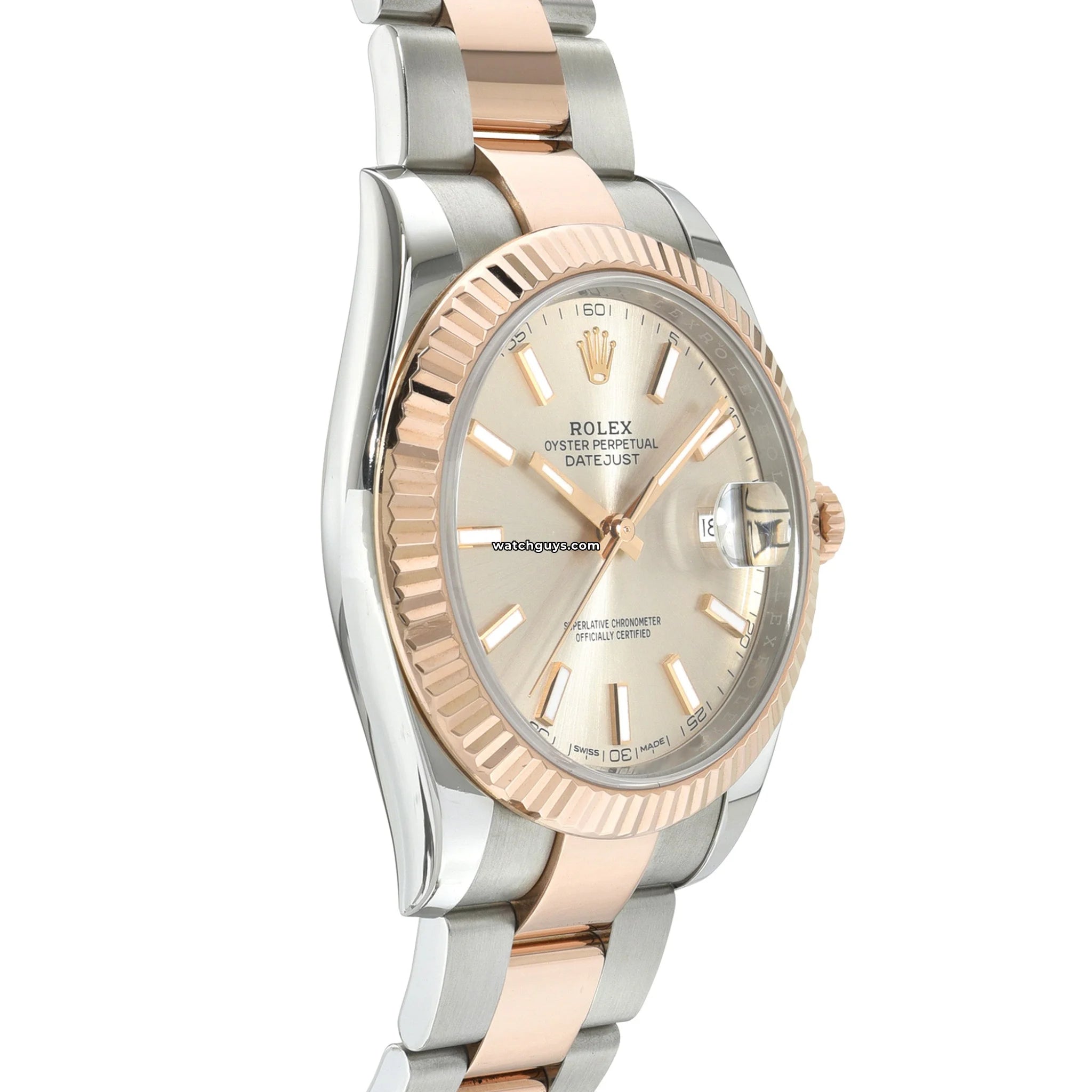 Rolex Datejust 126331 Sundust Oyster Watch - Luxury Automatic Men's Watch with Date Display - Perfect for Business, Formal Events & Special Occasions