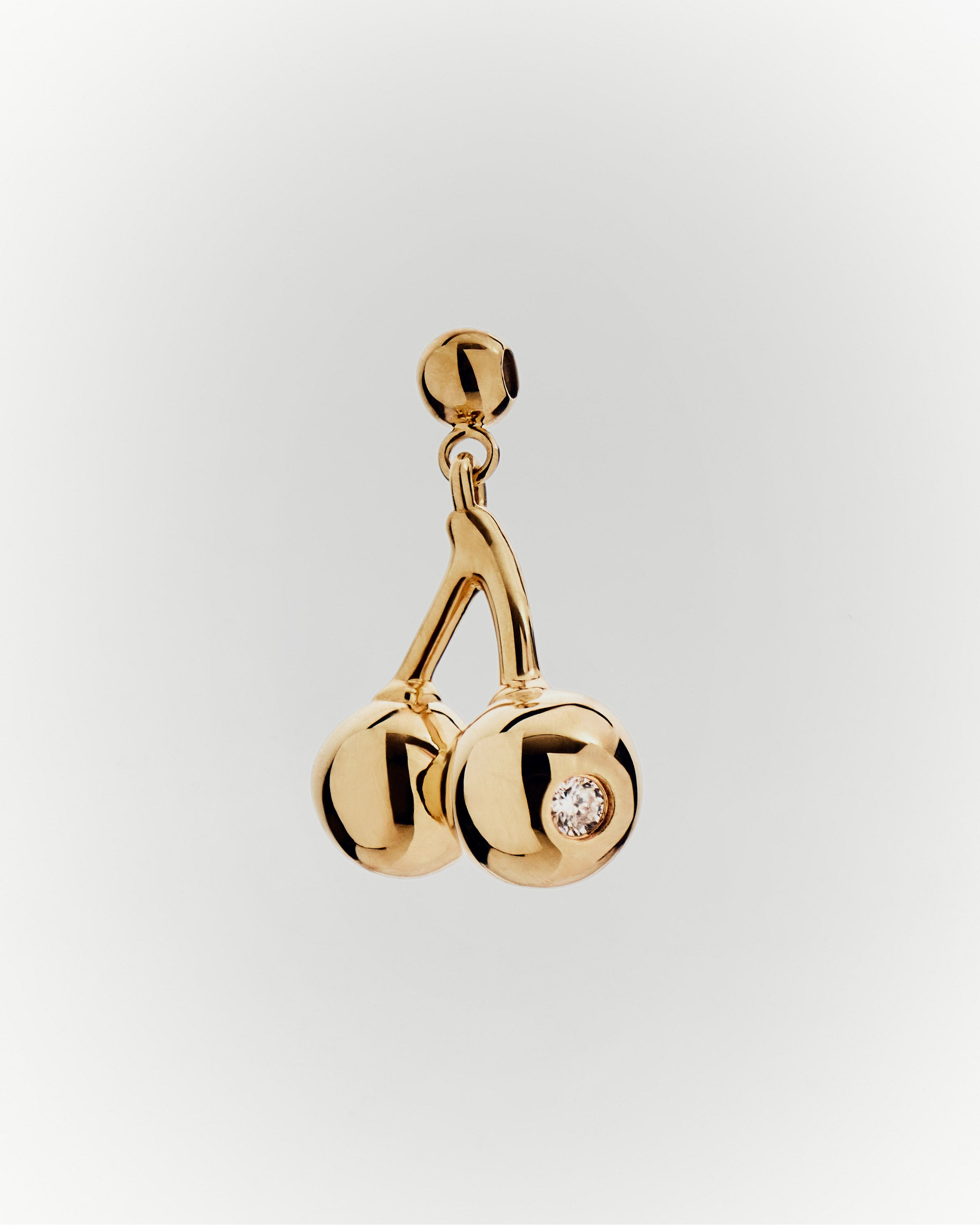 Cherry Charm Necklace - Elegant Cherry Blossom Pendant for Women - Perfect for Valentine's Day, Anniversary & Everyday Wear