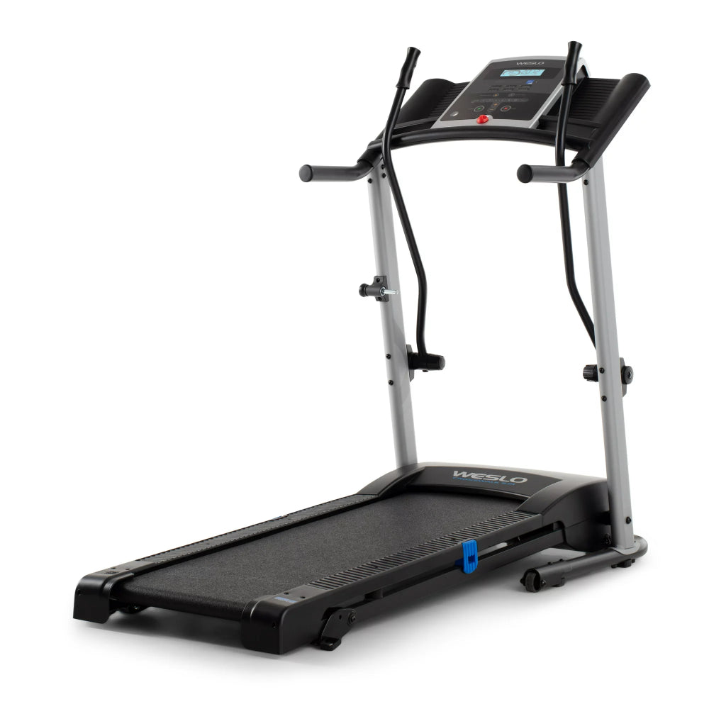 Weslo CrossWalk 5.2t Folding Treadmill - Compact Home Gym Equipment for Cardio Workouts & Indoor Running | Perfect for Small Spaces & Home Fitness