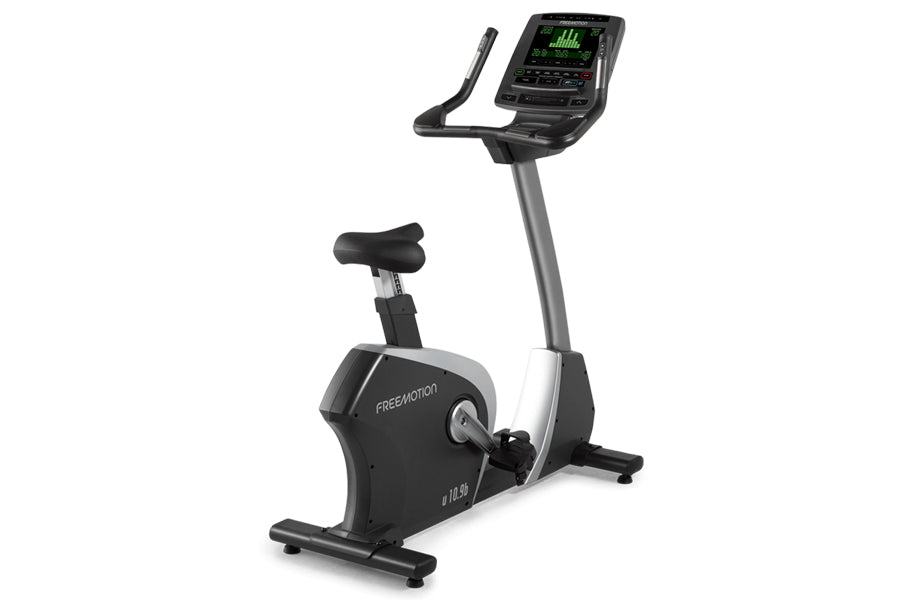 Freemotion U10.9B Upright Exercise Bike for Home Gym - Cardio Workout Equipment with Adjustable Resistance for Indoor Cycling Fitness Training