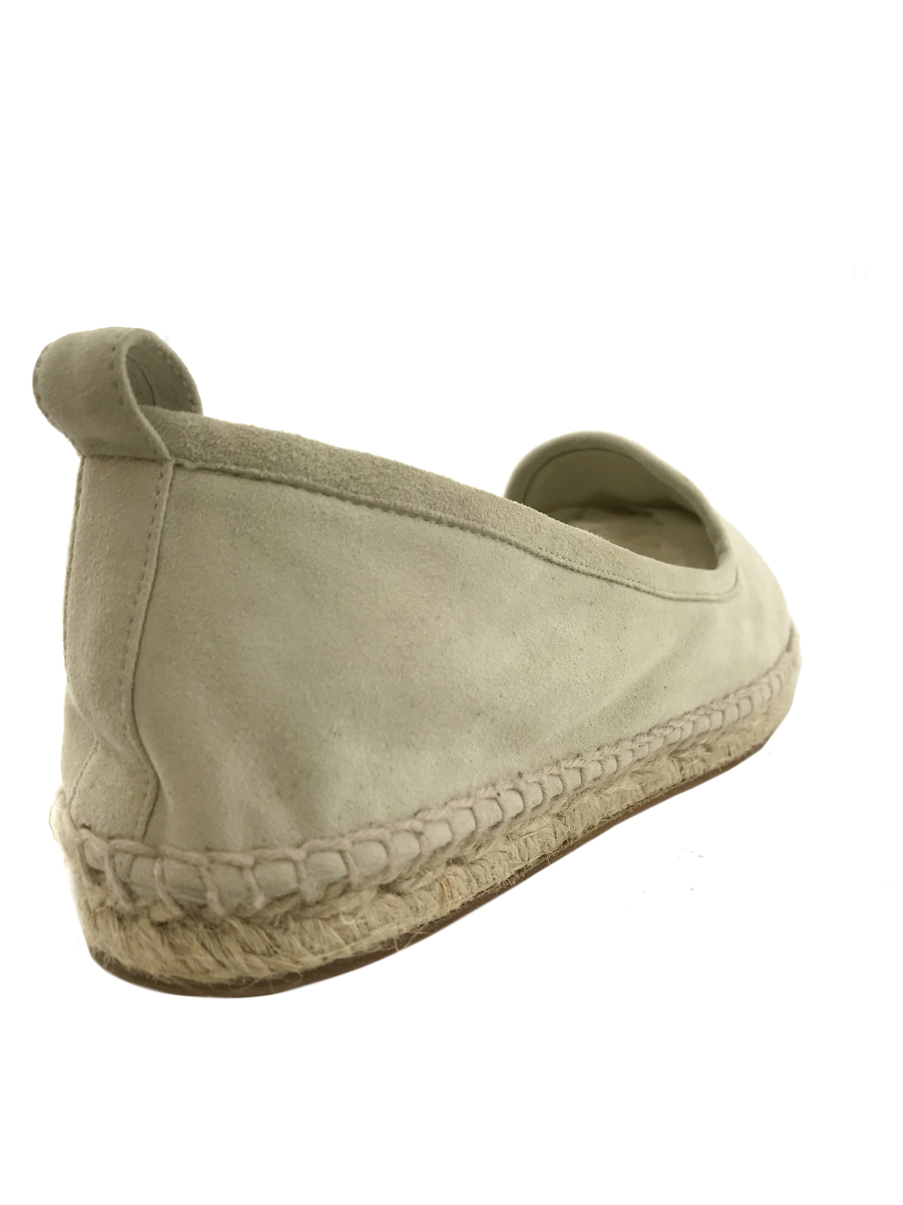 Loro Piana My Charms Suede Espadrilles Women's Size 7 | Comfortable Summer Casual Shoes for Beach, Vacation & Everyday Wear