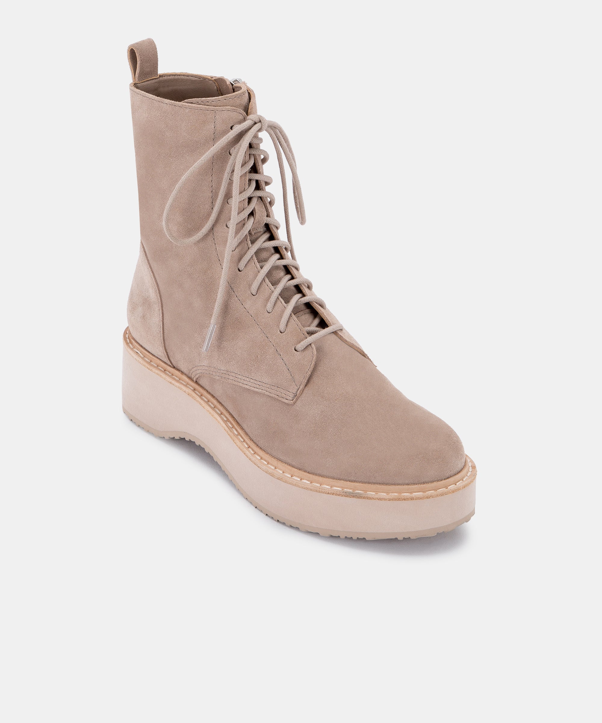 VELA BOOTS ALMEND SUEDE ANKLE BOOTS - Women's Comfortable Casual Shoes for Walking & Everyday Wear | Perfect for Office, Travel & Outdoor Activities