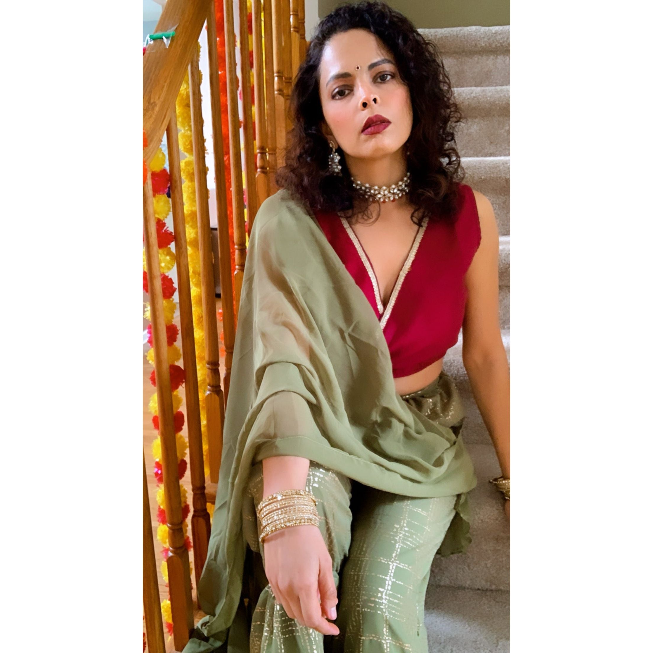 Stylish Pant Saree - Modern Fusion Wear Saree for Women | Perfect for Weddings, Parties & Festive Occasions