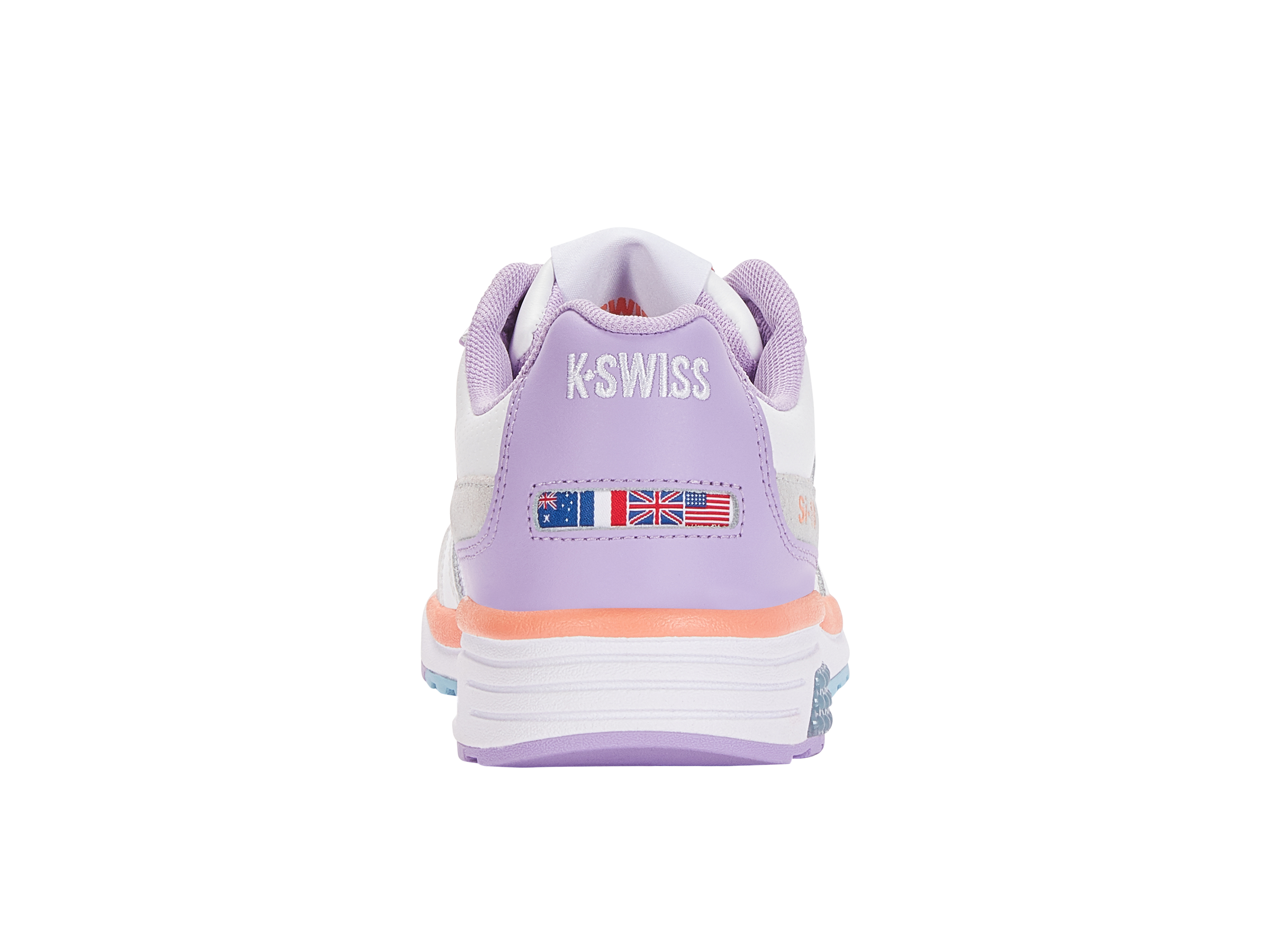 SI 181 Rannell Women's Running Shoes - White/Purple Rose/Canyon Sunset | Lightweight & Breathable for Jogging, Gym & Outdoor Activities