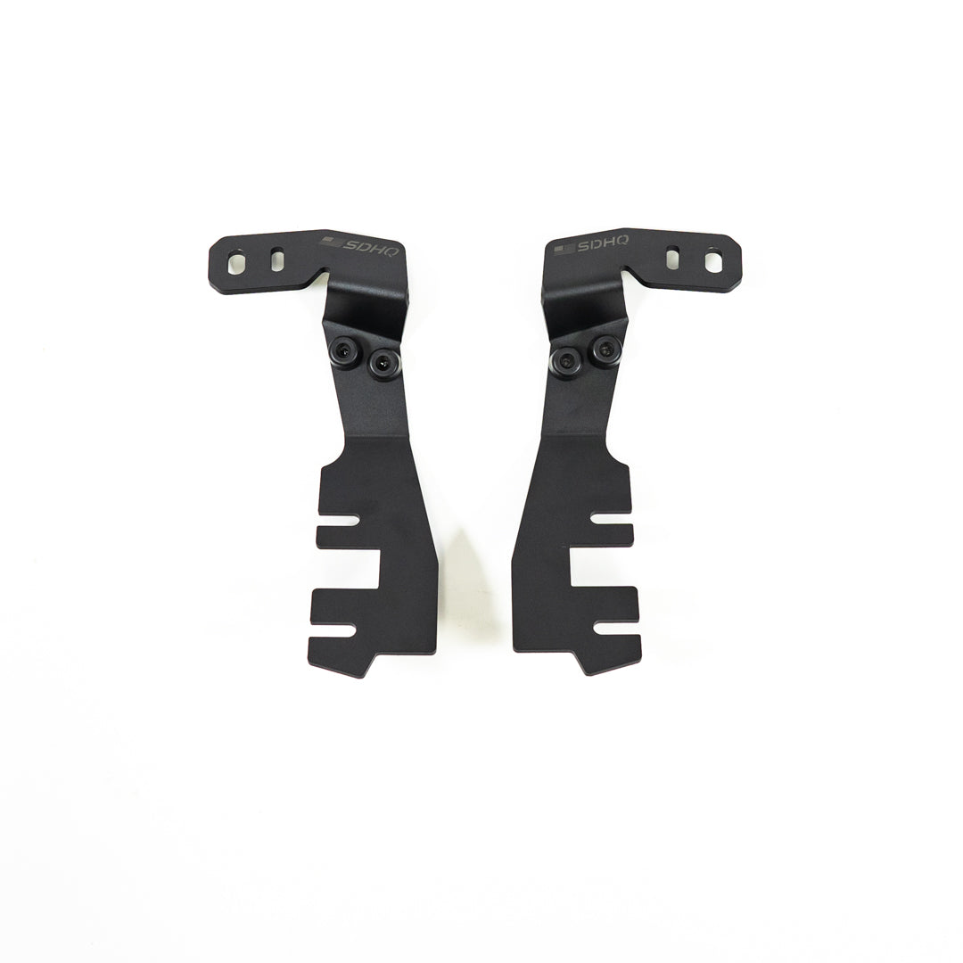 2024 Ford Ranger & Ranger Raptor A-Pillar Light Mount Brackets | Off-Road LED Light Bar Mounting Kit for Truck Accessories | Perfect for Night Driving, Overlanding & Off-Road Adventures