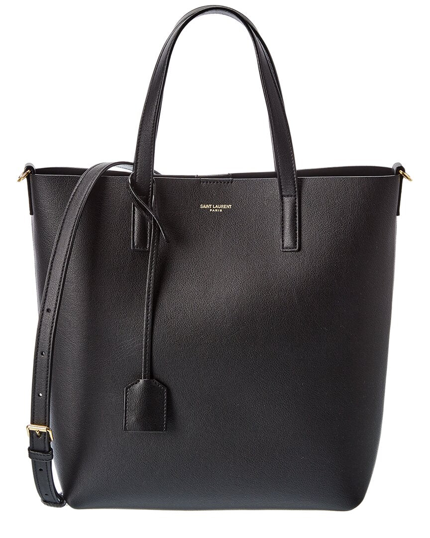 Saint Laurent Toy N/S Leather Tote Bag - Luxury Designer Handbag for Women | Perfect for Work, Travel & Everyday Use