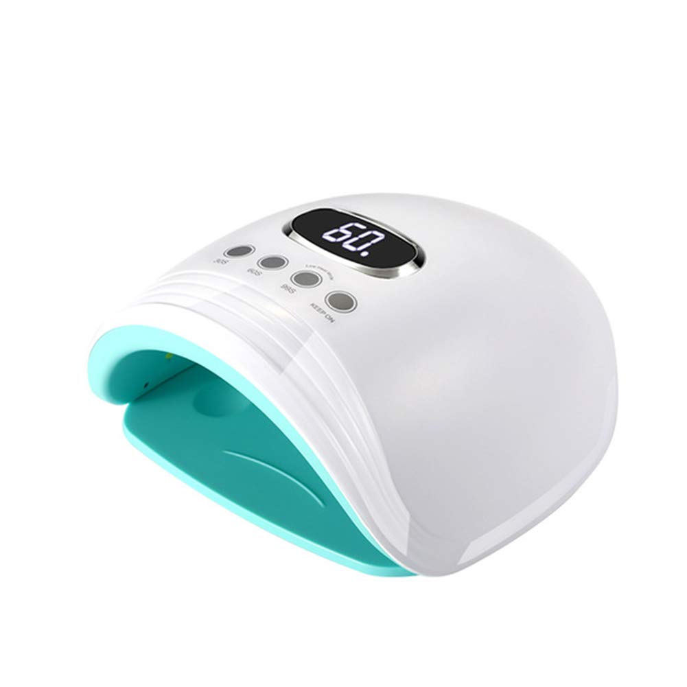 60W UV LED Nail Dryer with 3 Timer Settings & Auto Sensor - Professional Gel Nail Polish Dryer for Home & Salon Use - Perfect for Manicures, Pedicures & Nail Art