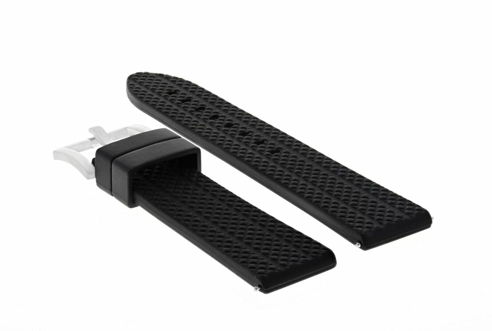 22mm Silicone Diver Watch Band for Tissot PRC200 - Swimming & Diving