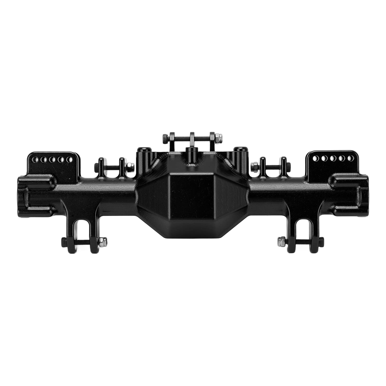 LMT 1/8 Scale RC Car Replacement Metal Axle Housing - Black RC Truck Axle Bridge Shell Upgrade Part for Off-Road Bashing & Crawling