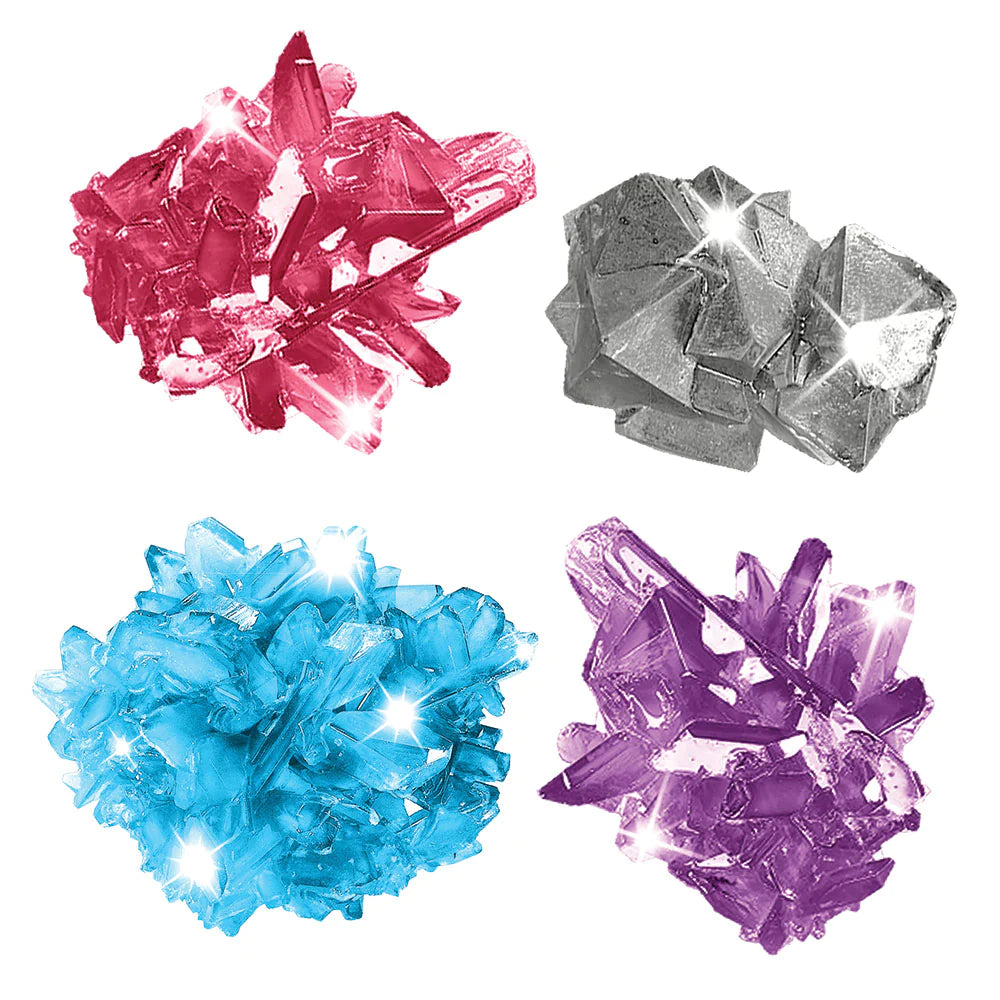 Premium Crystal Growing Kit for Kids & Adults - DIY Science Experiment with Fast Growing Crystals - Fun Educational STEM Activity for Home & Classroom